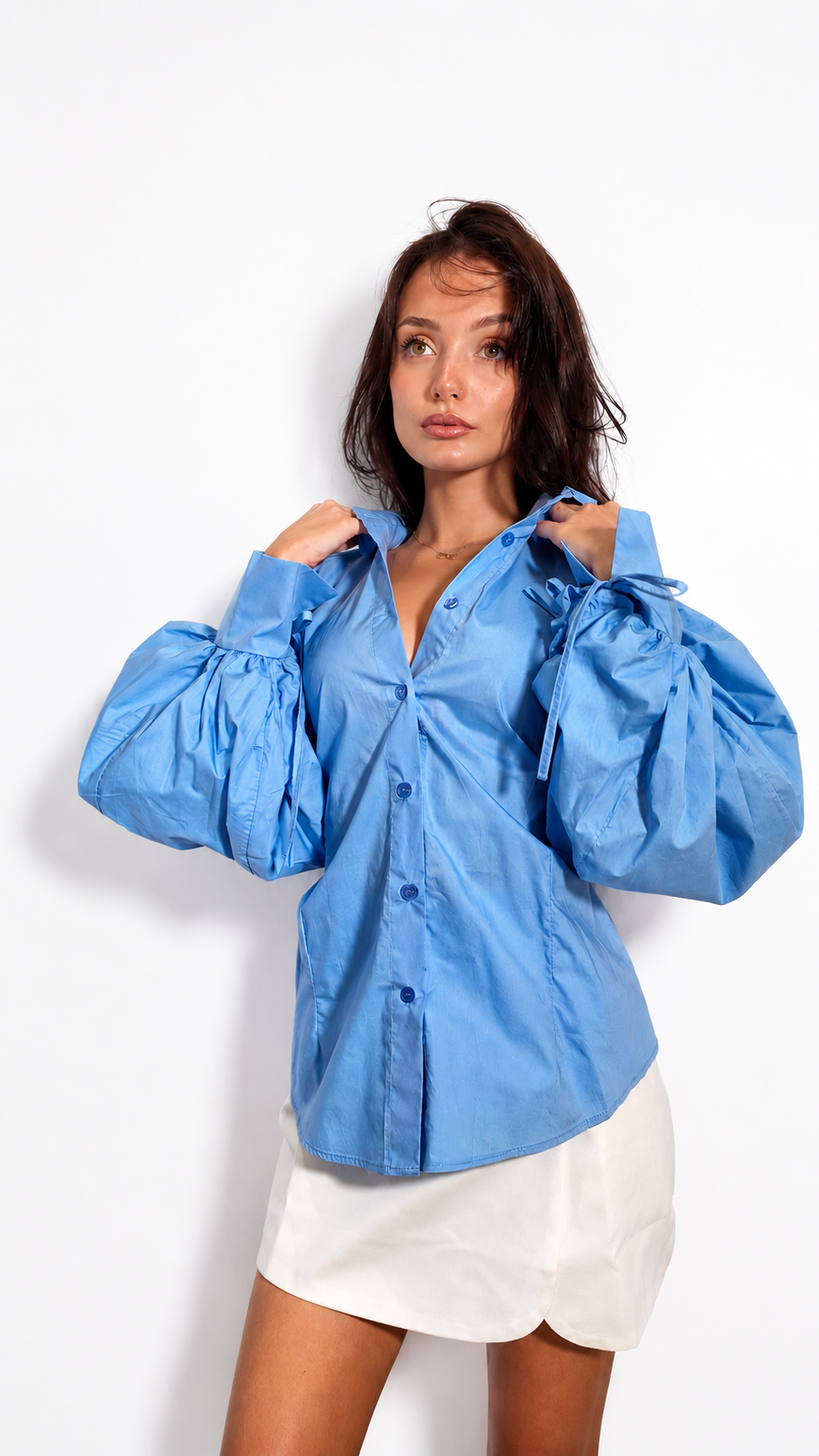 Chemise bleu